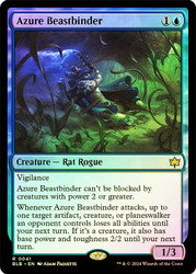 Azure Beastbinder\nBloomburrow\nSingle\nMagic The Gathering