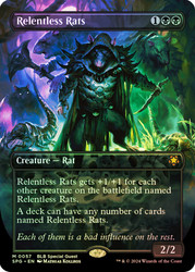 Relentless Rats (Borderless)\nSpecial Guests\nSingle\nMagic The Gathering