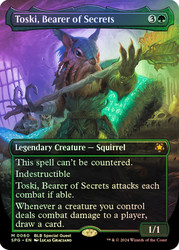 Toski, Bearer of Secrets (Borderless)\nSpecial Guests\nSingle\nMagic The Gathering