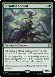 Forgotten Ancient\nBloomburrow Commander\nSingle\nMagic The Gathering