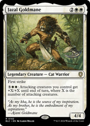 Jazal Goldmane\nBloomburrow Commander\nSingle\nMagic The Gathering