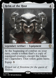 Helm of the Host\nBloomburrow Commander\nSingle\nMagic The Gathering