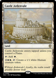 Castle Ardenvale\nBloomburrow Commander\nSingle\nMagic The Gathering