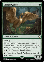 Gilded Goose\nBloomburrow Commander\nSingle\nMagic The Gathering