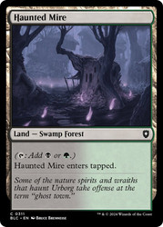 Haunted Mire\nBloomburrow Commander\nSingle\nMagic The Gathering