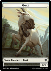 {Goat Token} // {Wolf Token} (#32)
Bloomburrow Commander
Single
Magic: The Gathering
