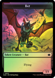{Bat Token} // {Warren Warleader Token}
Bloomburrow
Single
Magic: The Gathering