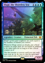 Eluge, the Shoreless Sea (Prerelease) (Bloomburrow)\nPromo: Date Stamped\nSingle\nMagic The Gathering