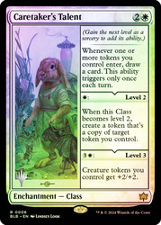 Caretaker's Talent (Promo Pack) (Bloomburrow)\nPromo: Planeswalker Stamped\nSingle\nMagic The Gathering