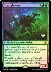 Scrapshooter (Promo Pack) (Bloomburrow)\nPromo: Planeswalker Stamped\nSingle\nMagic The Gathering