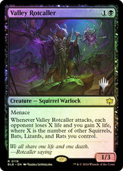 Valley Rotcaller (Promo Pack) (Bloomburrow)\nPromo: Planeswalker Stamped\nSingle\nMagic The Gathering