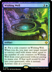 Wishing Well (Promo Pack) (Bloomburrow)\nPromo: Planeswalker Stamped\nSingle\nMagic The Gathering