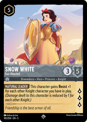 Snow White Fair Hearted