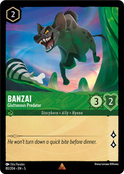 Banzai Gluttonous Predator