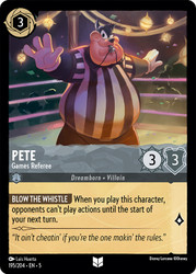 Pete - Games Referee Singles