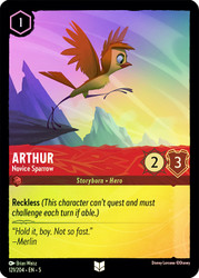 Arthur Novice Sparrow