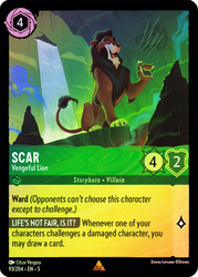 Scar Vengeful Lion