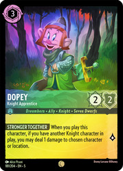 Dopey Knight Apprentice