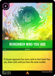 Remember Who You Are