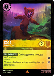 Koda Talkative Cub