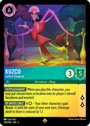 Kuzco Selfish Emperor