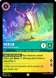 Merlin Back From Bermuda