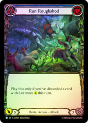 Run Roughshod Blue Singles