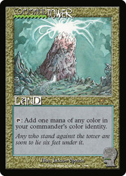 Command Tower (Secret Lair) (#1666) (Showcase)\nPromo: General\nSingle\nMagic The Gathering