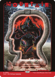 Mountain (Secret Lair) (#1650) (Full Art)\nPromo: General\nSingle\nMagic The Gathering