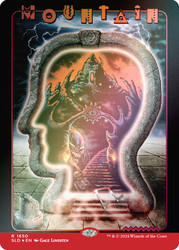 Mountain (Secret Lair) (#1650) (Full Art)\nPromo: General\nSingle\nMagic The Gathering