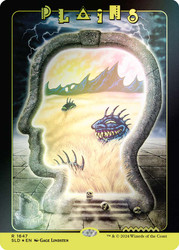 Plains (Secret Lair) (#1647) (Full Art)\nPromo: General\nSingle\nMagic The Gathering