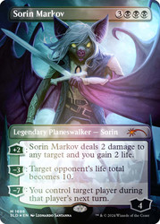Sorin Markov (Secret Lair) (Borderless)\nPromo: General\nSingle\nMagic The Gathering