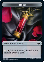 {Blood Token} // {Goblin Token}\nInnistrad: Crimson Vow\nSingle\nMagic The Gathering
