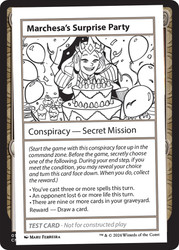 Marchesa's Surprise Party\nMystery Booster - Test Cards (No Symbol)\nSingle\nMagic The Gathering
