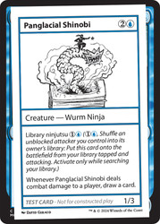 Panglacial Shinobi\nMystery Booster - Test Cards (No Symbol)\nSingle\nMagic The Gathering