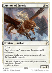 Archon of Emeria\nMystery Booster 2\nSingle\nMagic The Gathering