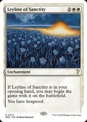 Leyline of Sanctity\nMystery Booster 2\nSingle\nMagic The Gathering