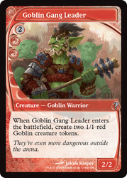 Goblin Gang Leader\nMystery Booster 2\nSingle\nMagic The Gathering