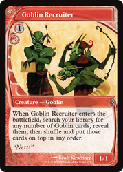 Goblin Recruiter\nMystery Booster 2\nSingle\nMagic The Gathering