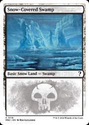 Snow-Covered Swamp\nMystery Booster 2\nSingle\nMagic The Gathering