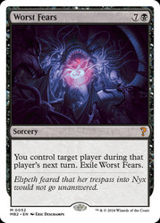 Worst Fears\nMystery Booster 2\nSingle\nMagic The Gathering