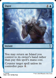 Daze\nMystery Booster 2\nSingle\nMagic The Gathering