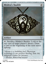 Mishra's Bauble\nMystery Booster 2\nSingle\nMagic The Gathering