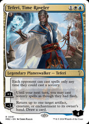 Teferi, Time Raveler\nMystery Booster 2\nSingle\nMagic The Gathering