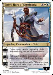 Teferi, Hero of Dominaria\nMystery Booster 2\nSingle\nMagic The Gathering