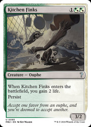 Kitchen Finks\nMystery Booster 2\nSingle\nMagic The Gathering
