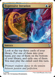 Expressive Iteration\nMystery Booster 2\nSingle\nMagic The Gathering