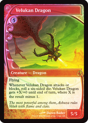 Velukan Dragon\nMystery Booster 2\nSingle\nMagic The Gathering