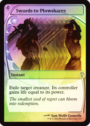 Swords to Plowshares\nMystery Booster 2\nSingle\nMagic The Gathering