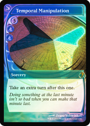 Temporal Manipulation\nMystery Booster 2\nSingle\nMagic The Gathering